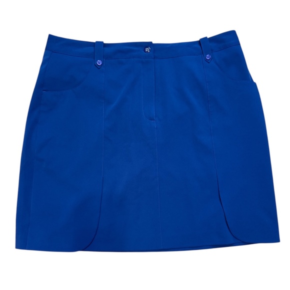 EP Pro Blue Golf Tennis Athletic Skort Women’s Size 14 Built In Shorts Pockets - Picture 1 of 4